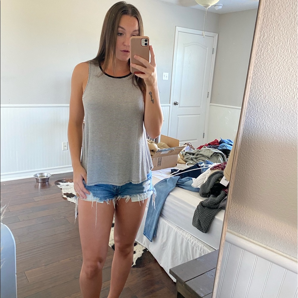 Striped tank top